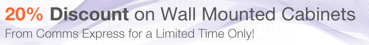 20% Discount on Wall Mount Cabinets